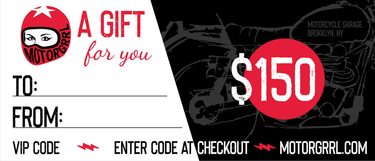 Motorgrrl Gift Certificate