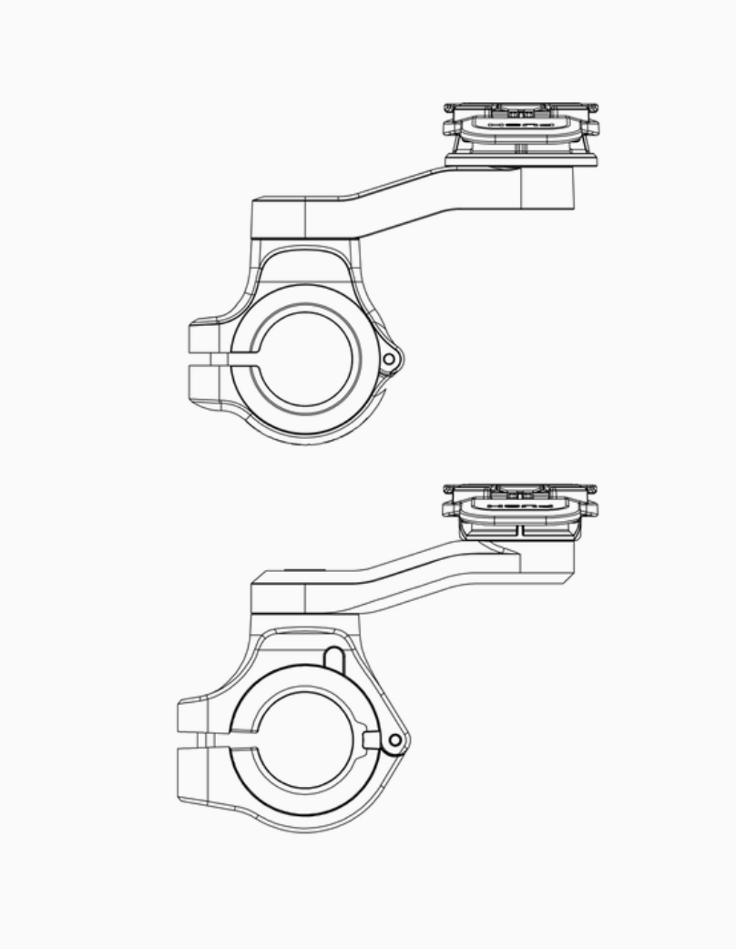 Quad Lock Motorcycle Handlebar Mount - REG & PRO