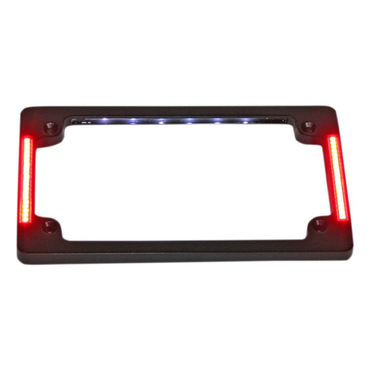 Custom Dynamics LED License Plate Frame – Motorgrrl