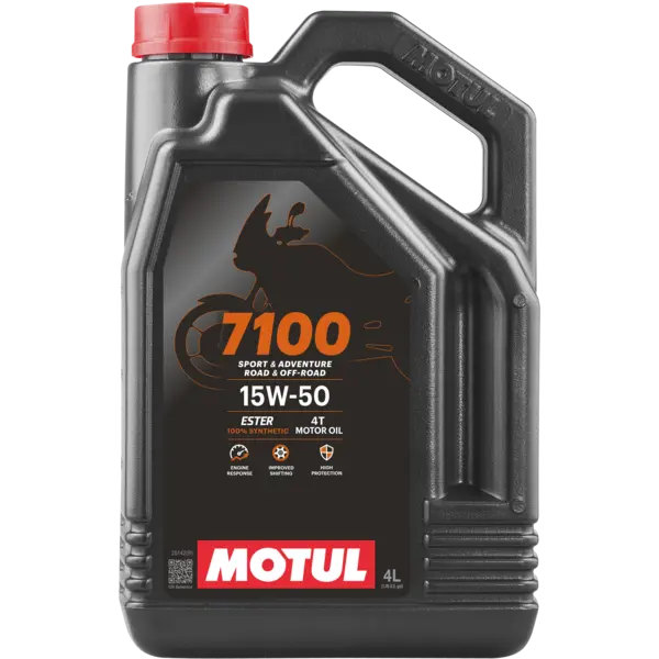 Motul Motorcycle Oil  - 7100 4T 15W50