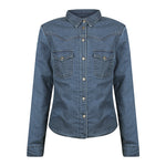 Savannah Motorcycle Shirt - Women's - Denim