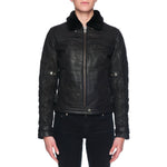 Night Hawk Motorcycle Jacket - Women's - Black
