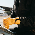 Queen Bee Motorcycle Gloves - Women's - Saffron