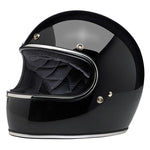 Biltwell Gringo Full Face Helmet - Gloss Black