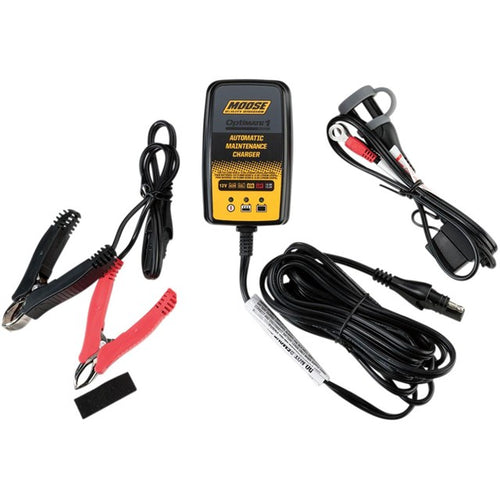 MOOSE RACING OPTIMATE 1 DUO AUTOMATIC MAINTENANCE CHARGER